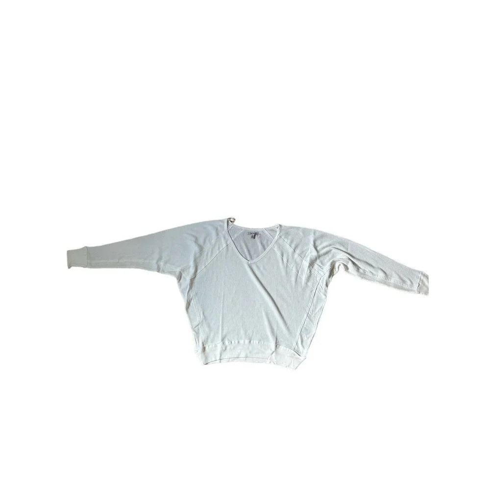 Free People Santa Clara Thermal Shirt White - Picture 7 of 11